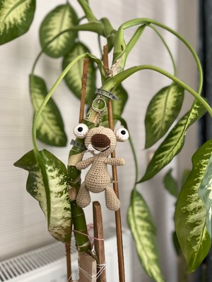 Stoks Amigurumi Buz Devri Sid Anahtarlık