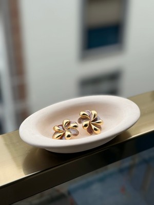 Zayora Aksesuar Çiçek Model Çelik Küpe