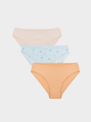 Lc Waikiki Yeni Sezon Baskılı Bikini Külot 3'lü