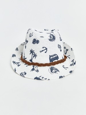 Lc Waikiki Yeni Sezon Baskılı Erkek Çocuk Fötr Şapka