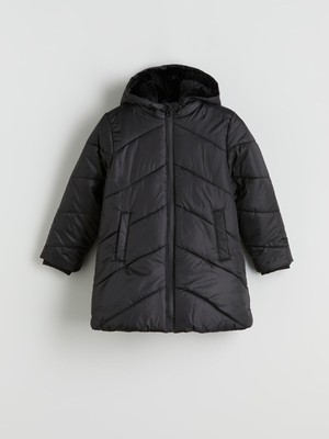 Lc Waikiki Yeni Sezon Kapüşonlu Kız Çocuk Mont