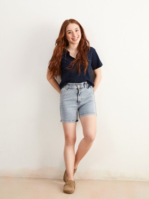 Lc Waikiki Yeni Sezon Petite Standart Fit Kadın Jean Şort