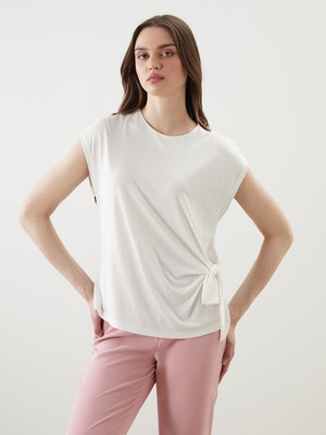 Lc Waikiki Yeni Sezon Bisiklet Yaka Kadın Tişört