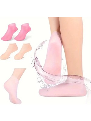 Hayat Store Silikon Jel Ayak Nemlendirici Çorap - Lisinya