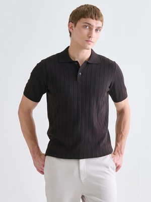 Lc Waikiki Yeni Sezon Polo Yaka Kısa Kollu Erkek Triko Kazak