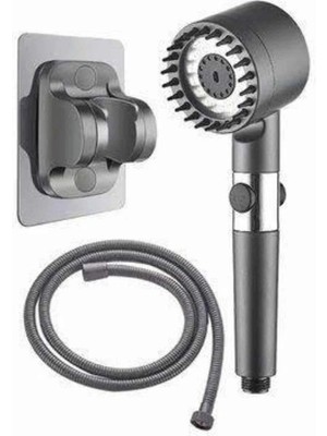 İntora Yüksek Performanslı Masaj Etkili Su Tasarruflu Duş Başlığı Krom Kaplama Uzun Ömürlü