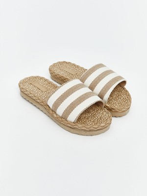 Lc Waikiki Yeni Sezon Hasır Tabanlı Kadın Terlik