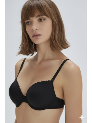 Eros Kadın Violet Badem Balenli Boş Cup Sütyen ERSK120