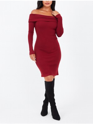 Alpaco Madonna Yaka Fitilli Elbise