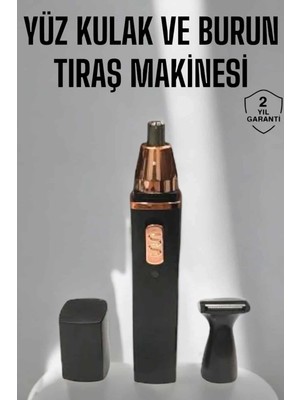 İntora Tıraş Makinesi Kulak Burun ve Yüz Temizleyici Şarjlı Mini