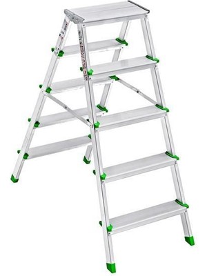 Sm Saraylı 5+5 Çift Taraflı Alüminyum Merdiven