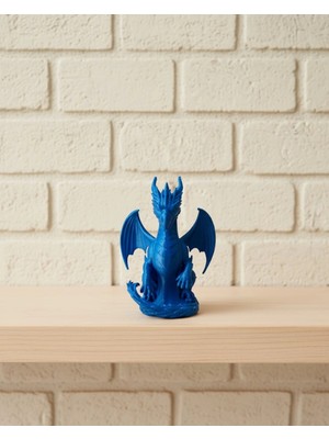 İntora Fantastik Tasarım Ejderha Biblo 12 cm Hediyelik Ev Ofis Aksesuarı