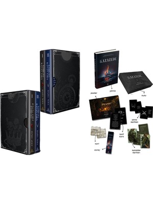 Ephesus Yayınları Kasırgaya Kanan Saka Ikili Kutu Ciltli ve Kazazede 1 Kutulu Set Ciltli