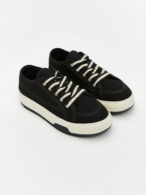 Lc Waikiki Yeni Sezon Bağcıklı Kız Çocuk Spor Ayakkabı