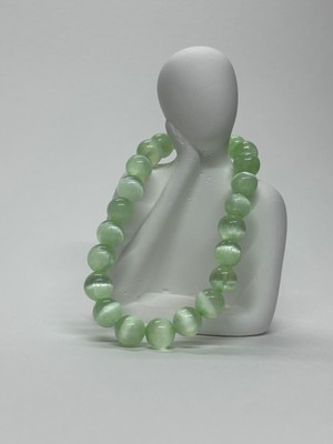 Gemsartdeco Yeşil Selenit Doğaltaş Bileklik