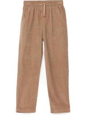 Lc Waikiki Yeni Sezon Beli Lastikli Kadife Erkek Çocuk Pantolon