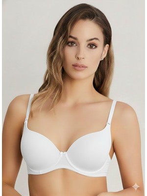 Eros Kadın Daisy Yarı Push-Up Destekli Balenli Sütyen ERSK111
