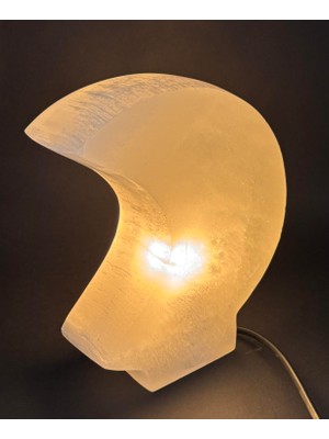 Gemsartdeco Selenit Doğaltaş Ay Lamba