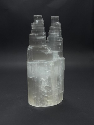 Gemsartdeco Selenit Twin Tower 15CM