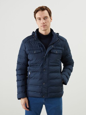 Lc Waikiki Yeni Sezon Standart Kalıp Dik Yaka Erkek Şişme Mont