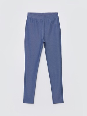 Lc Waikiki Yeni Sezon Beli Lastikli Basic Kız Çocuk Tayt