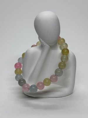 Gemsartdeco Raınbow Selenit Aa+ Kalite Doğaltaş Bileklik