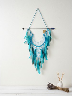 Meya Design Ay & Düş Kapanı Tasarımlı Duvar Süsü – Büyük Boy