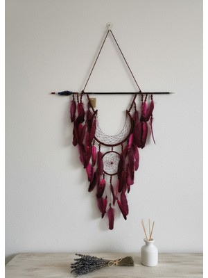 Meya Design Ay & Düş Kapanı Tasarımlı Duvar Süsü – Büyük Boy