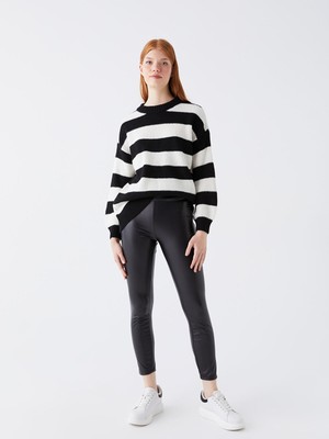 Lc Waikiki Yeni Sezon Kadın Beli Lastikli Düz Tayt