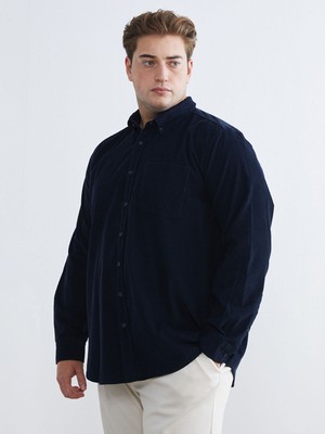 Lc Waikiki Yeni Sezon Regular Fit Uzun Kollu Kadife Erkek Gömlek