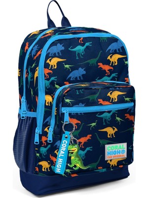 Braventa Collection Lacivert Dinozor Sırt Çanta 23115