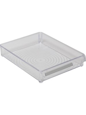 Braventa Collection Primanova Düzenleyici Raf, Şeffaf, 205X280X50 mm