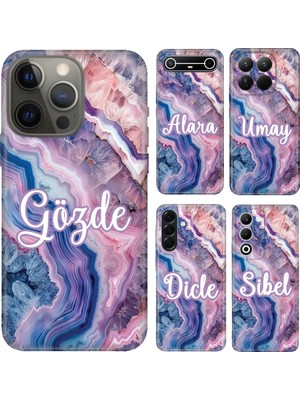 Nurdic Omix X3 X5 X6 X7 X300 X400 X500 X600 X700 Kılıf Isim Yazılı Silikon Flues Ametist