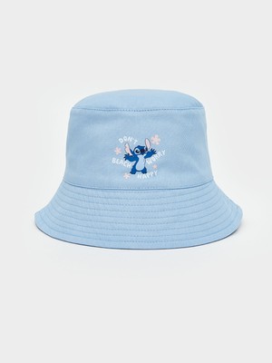 Lc Waikiki Yeni Sezon Stitch Nakışlı Kız Çocuk Bucket Şapka