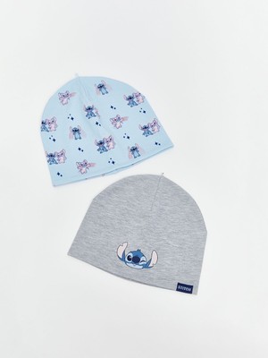 Lc Waikiki Yeni Sezon Stitch Nakışlı Kız Çocuk Bere 2'li