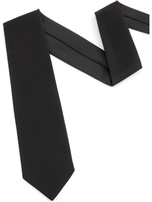 Pierre Cardin Siyah Erkek Kravat %100 Poliester Dokuma Malzeme ile Şık Tasarım