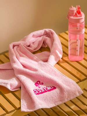 Lc Waikiki Yeni Sezon Barbie Baskılı Yüz Havlusu 30X110 cm