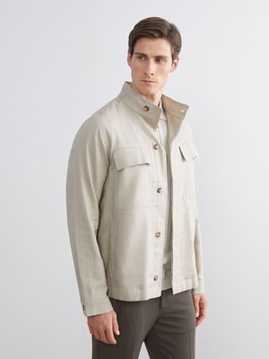 Lc Waikiki Yeni Sezon Dik Yaka Uzun Kollu Erkek Mont