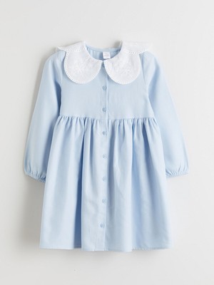 Lc Waikiki Yeni Sezon Bebe Yaka Kız Bebek Elbise