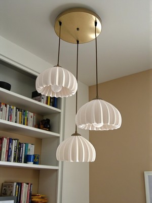 Dream Mode Solis 3’lü Sarkıt Avize | Modern Tasarım Iç Mekan Aydınlatması