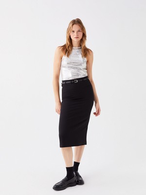 Lc Waikiki Yeni Sezon Bisiklet Yaka Baskılı Kadın Atlet