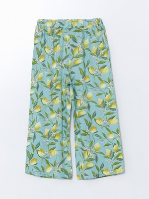 Lc Waikiki Yeni Sezon Beli Lastikli Kız Çocuk Bol Pantolon