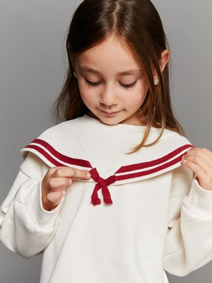 Lc Waikiki Yeni Sezon Bisiklet Yaka Kız Çocuk Sweatshirt