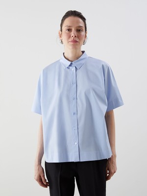 Lc Waikiki Yeni Sezon Oversize Poplin Kadın Gömlek