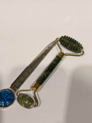 Gemsartdeco Yeşim Doğaltaş Özel Yüz Yogası Roller