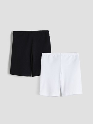 Lc Waikiki Yeni Sezon Beli Lastikli Kız Çocuk Tayt 2'li