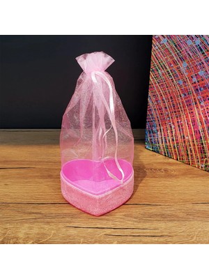 SHC4200 Pembe Kalpli Tül Kese