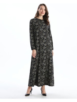 Lc Waikiki Yeni Sezon Bağlamalı Yaka Çiçekli Elbise