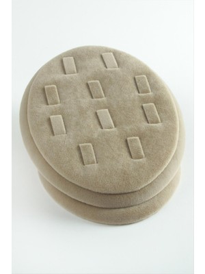 LTG Nova Oval Anfora Kumaş Kaplamalı Yüzük Standı