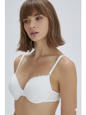 Eros Kadın Violet Badem Balenli Boş Cup Sütyen ERSK120